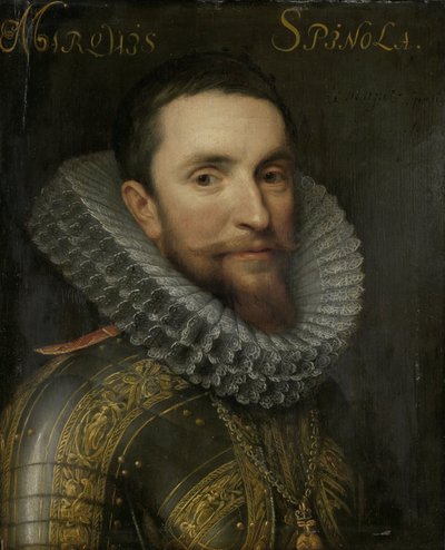 Portret van Ambrogio Spinola, c.1609-33 door Michiel Jansz van Mierevelt